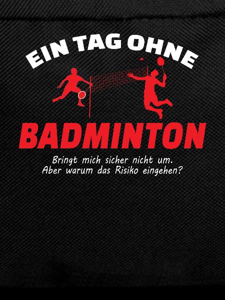 Badminton Geschenkidee Sport Design