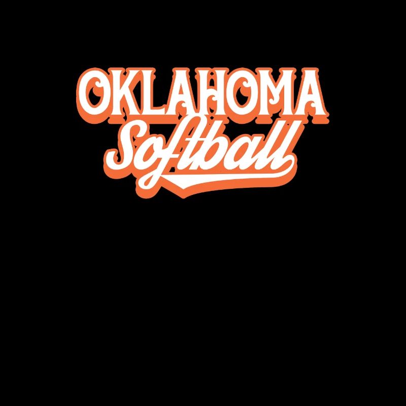 Oklahoma Softball Player Baseball Gift
