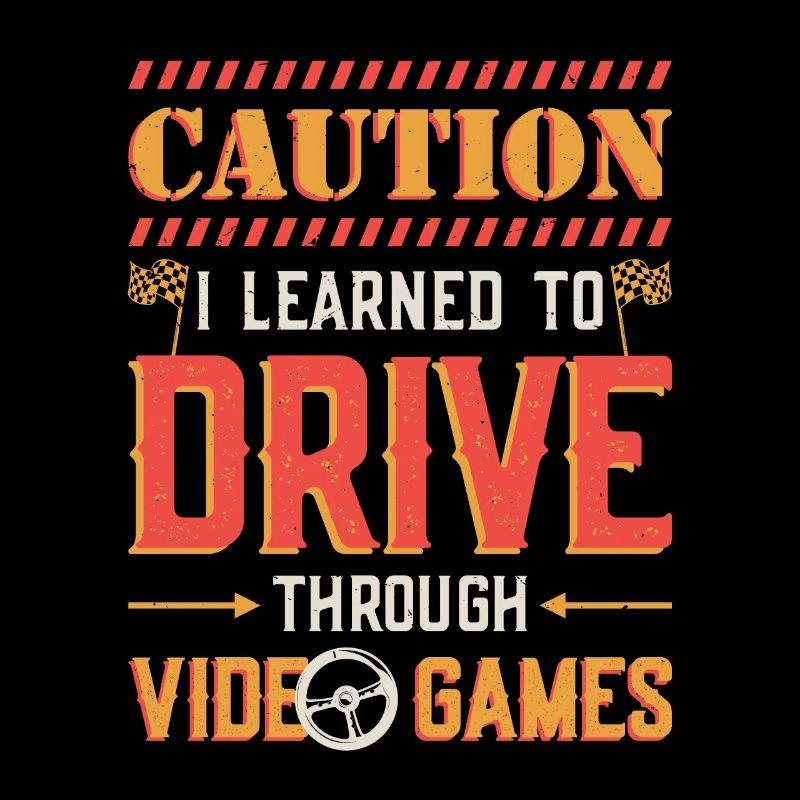 Caution, I learned to drive through games