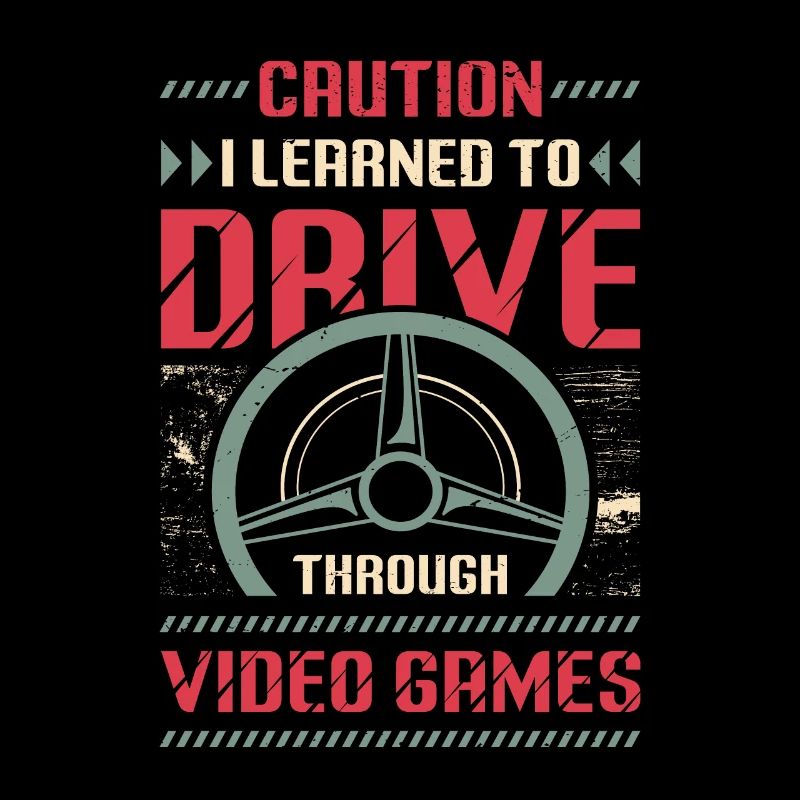 Caution, I learned to drive through games