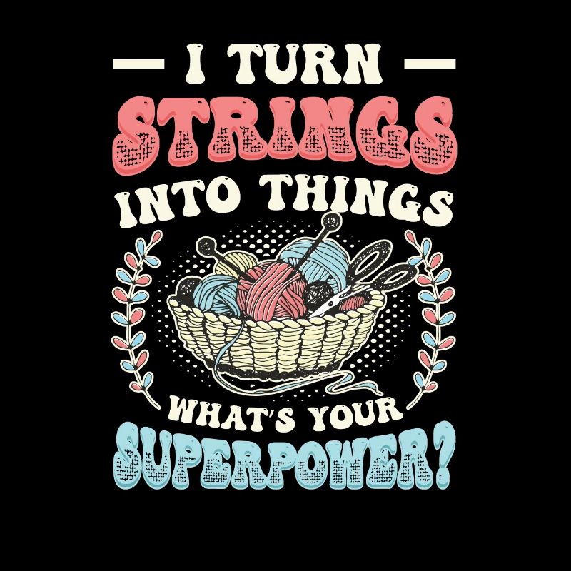 Strings into Things, tricot et crochet