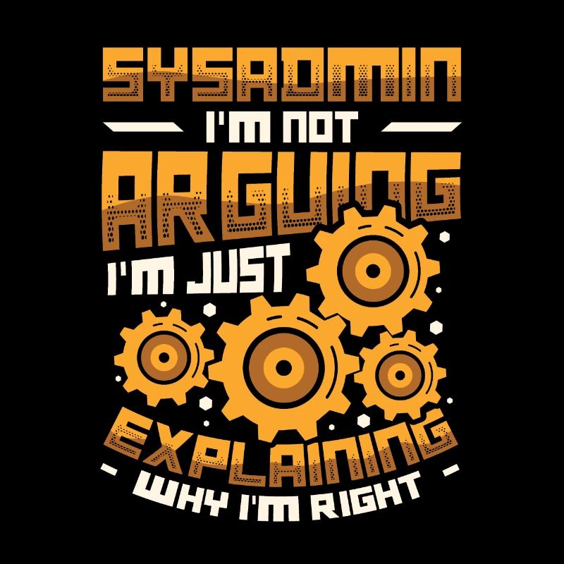 sysadmin I explain why I am the right one
