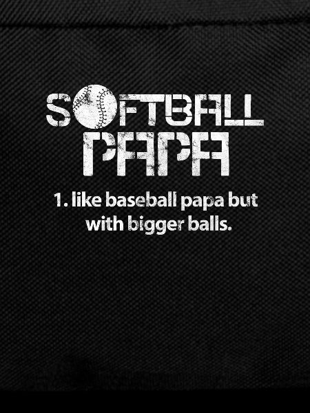 Softball Vater