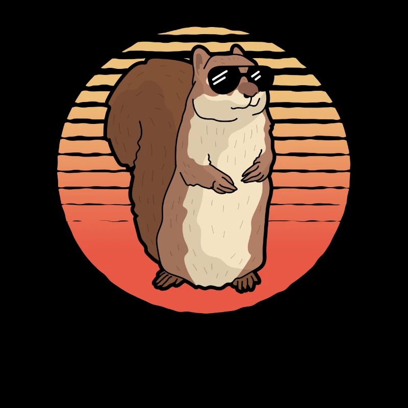 Süßes Eichhörnchen Grauhörnchen Hörnchen Geschenk