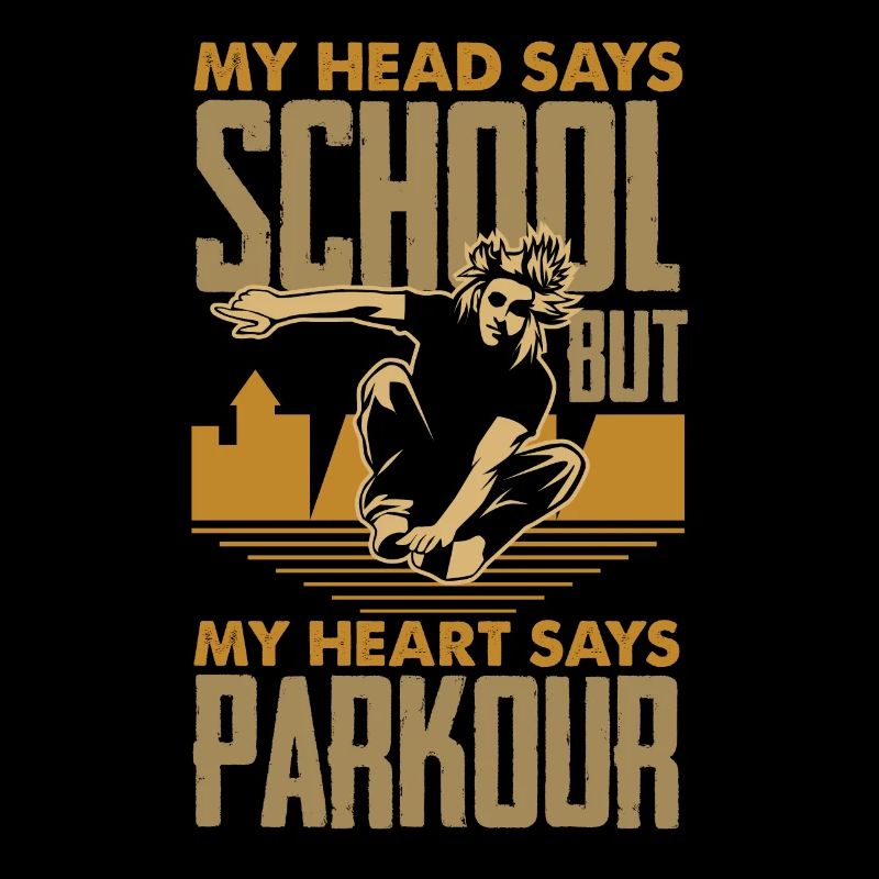 Funny Parkour Runner Freerunner Gift