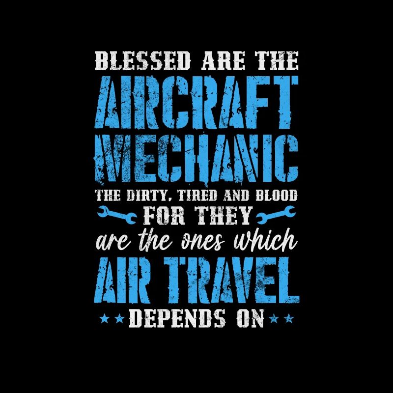 Aircraft Mechanic Aviation Airplane Gift