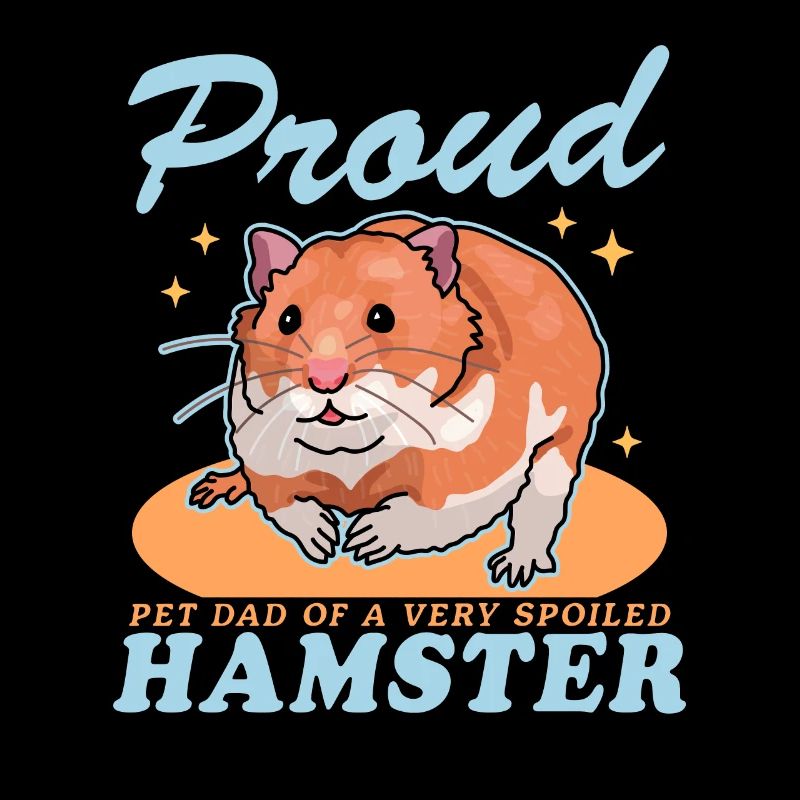Hamster Papa | Hamster nain Cadeau de hamster doré