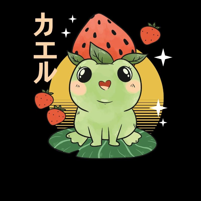 Erdbeerfrosch Japanisch