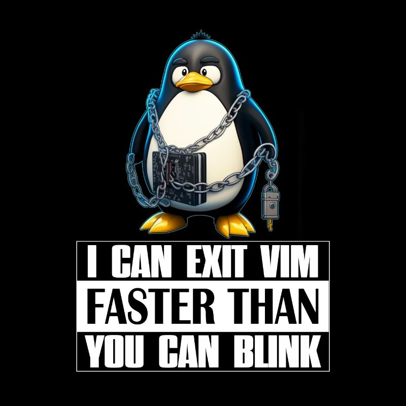 I Can Exit VIM Faster Than You Can Blink Linux Fun