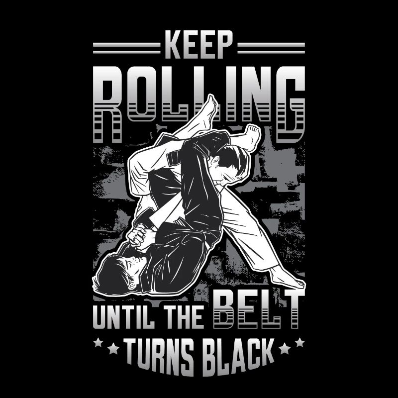 Keep going until the belt turns black