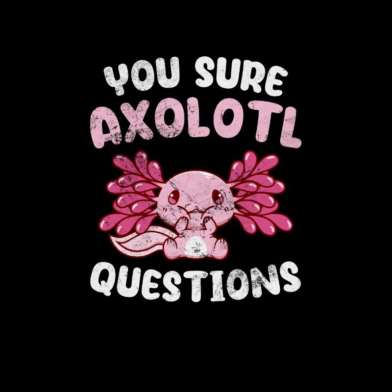 Axolotl Wassertier Wasser Geschenk