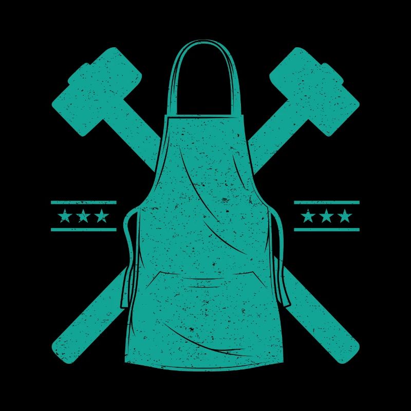 Blacksmith Apron & Hammer Smith Gift