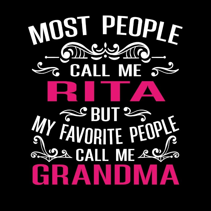 Rita Name Funny Personalized Grandma