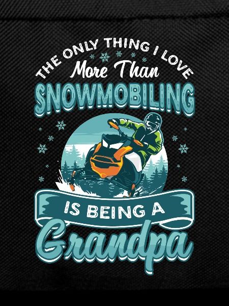 Snowmobiling, Grandpa, Snowmobile