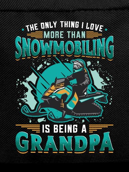 Snowmobiling, Grandpa, Snowmobile