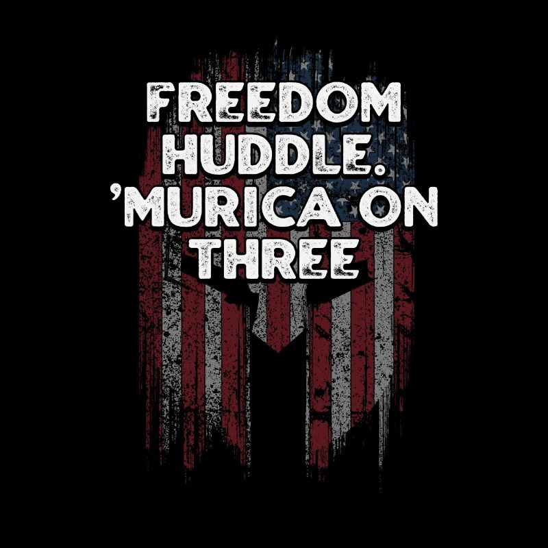 Freedom Huddle Murica am 4. Juli