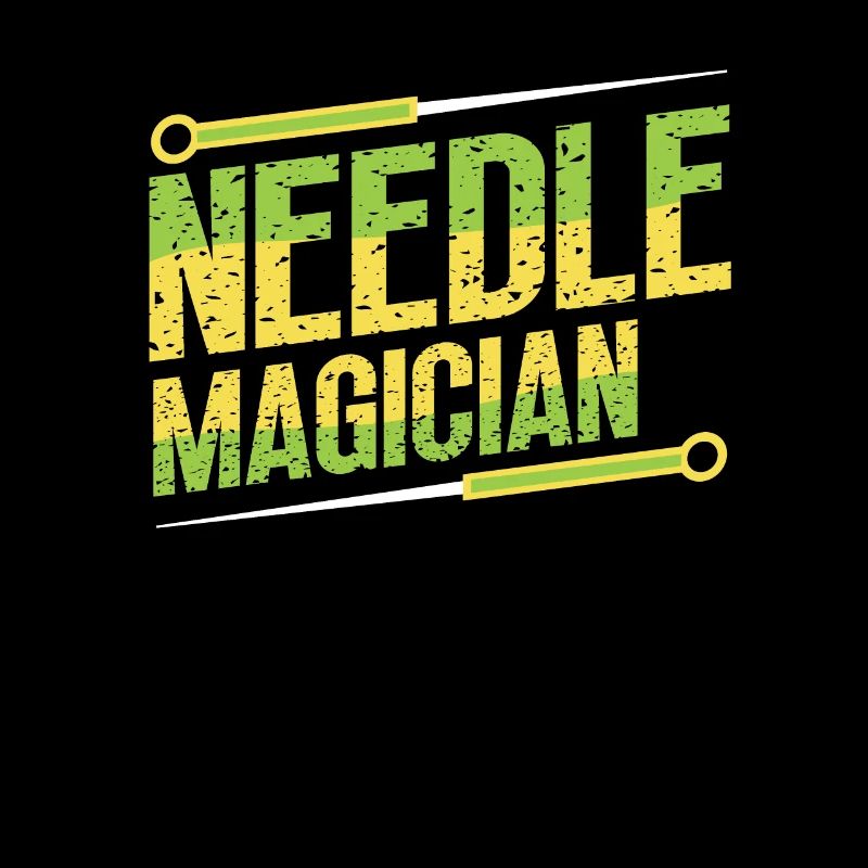 Needle magician, acupuncturist