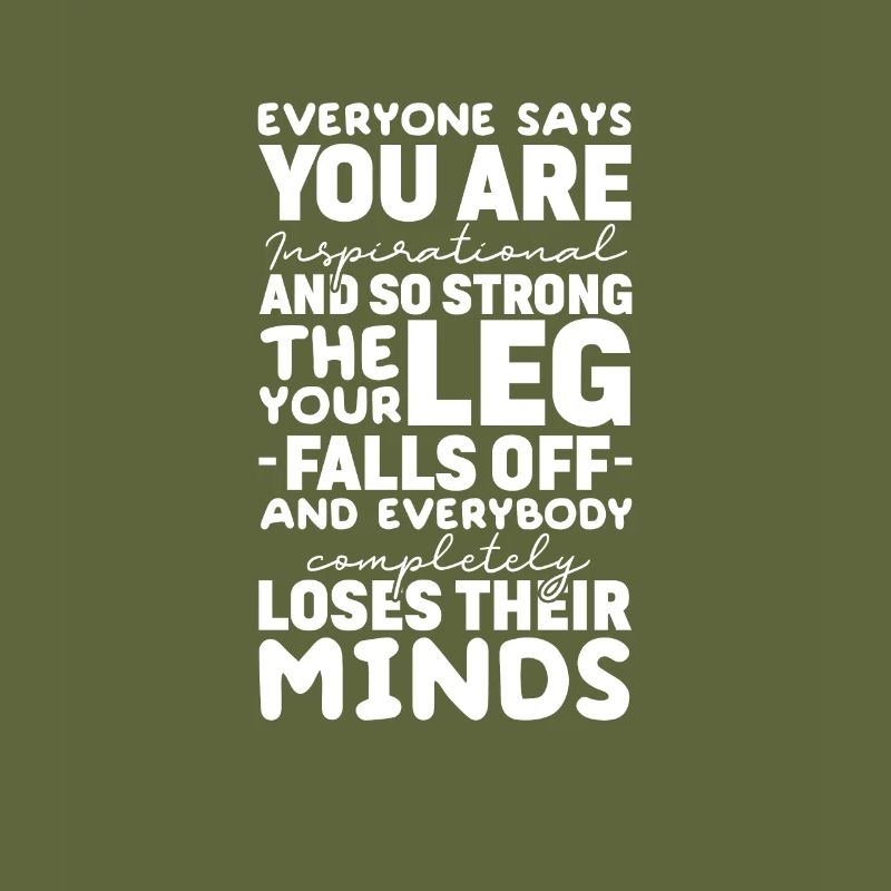 Amputation Amputation Prothèse Cadeau