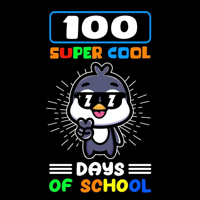 100 School Days School Kids Student Gift