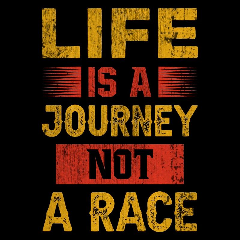 Das Leben ist eine Reise - Lebenseinstellung