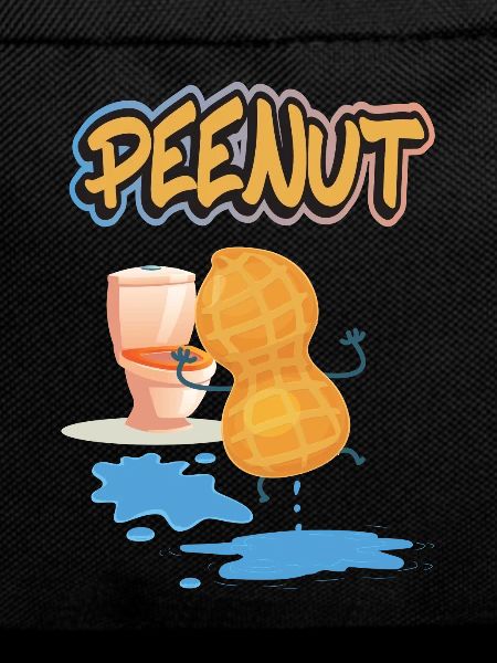 Peenut, funny peeing peanut