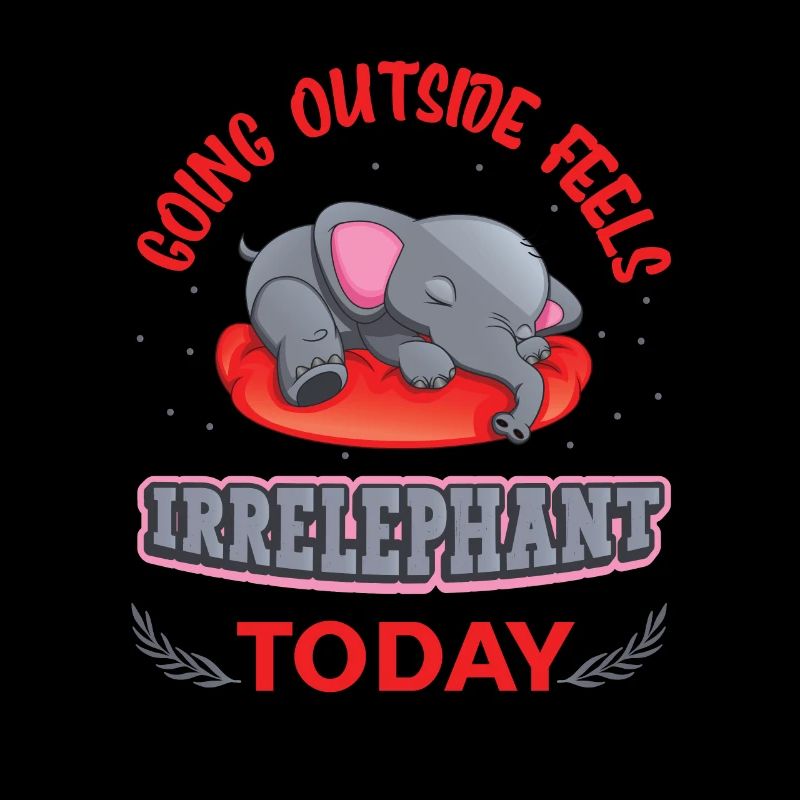 Going outside today feels lazy