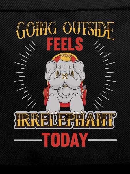 Going outside today feels lazy