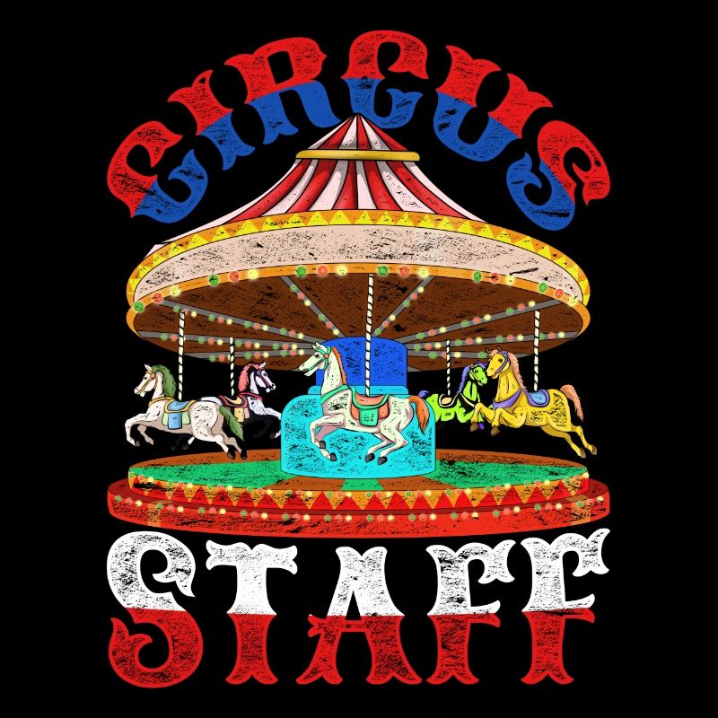 Circus Artist Carousel Gift Circus