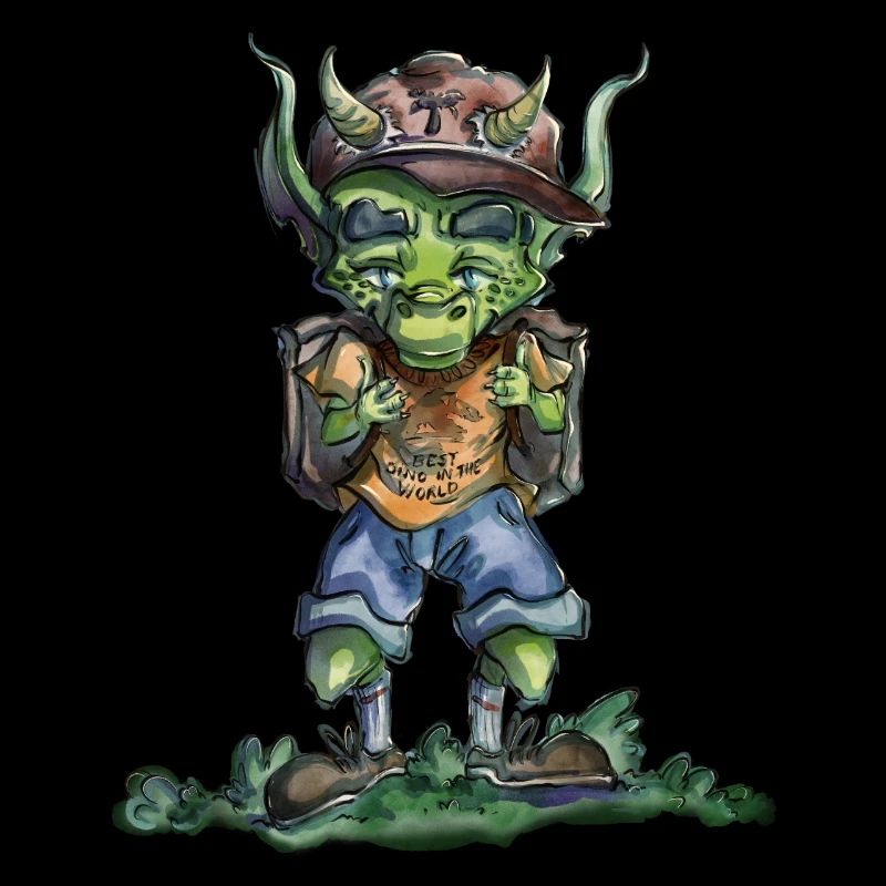 Dragon Going To School