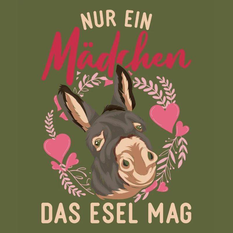 Bauer Bauernhof Tier Bäuerin Mädchen Geschenk Esel