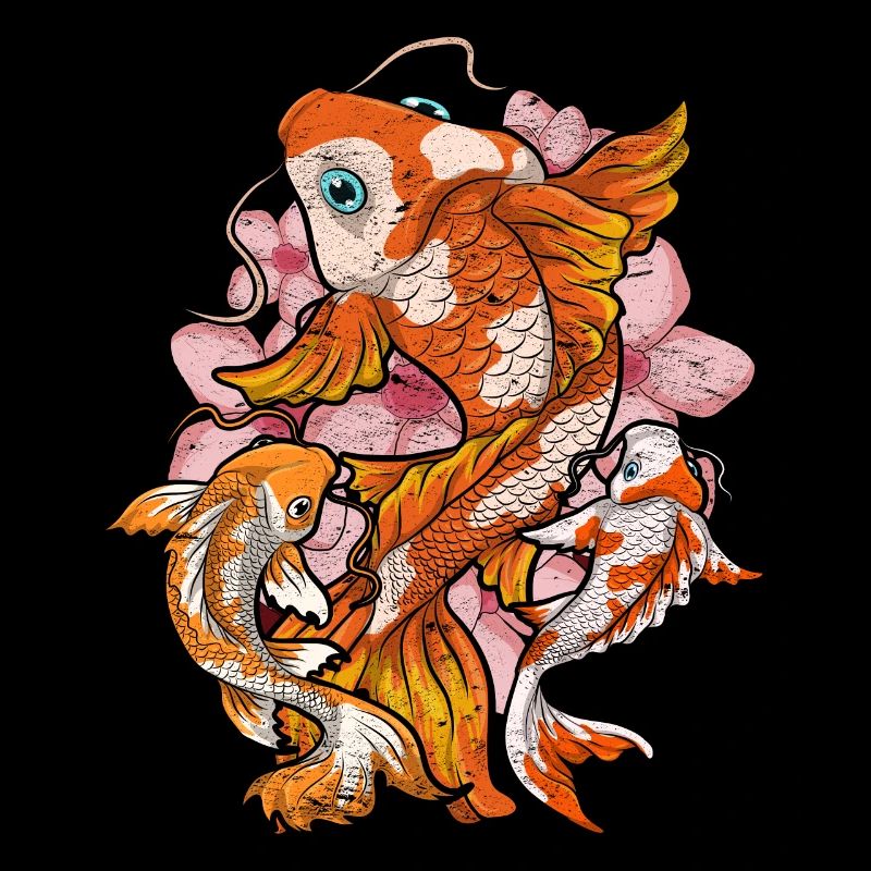 Fleur de cerisier Nishikigoi Cadeau Sakura Koi Carpe