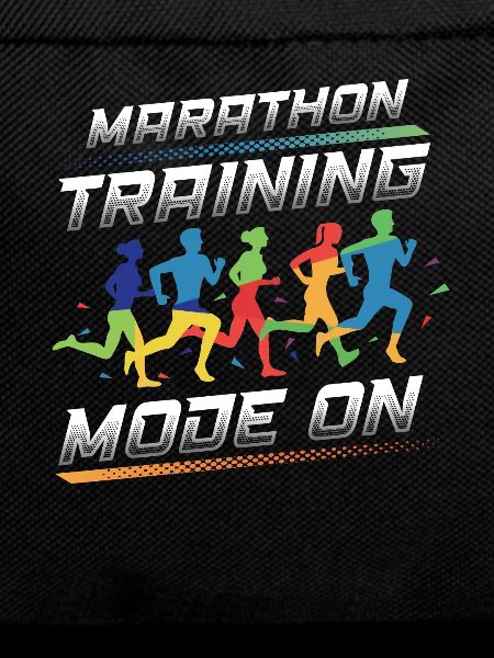 Marathon-Trainingsmodus, auf Marathon Runner