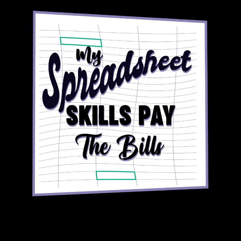 Spreadsheet Skills Pay Bills Accountant