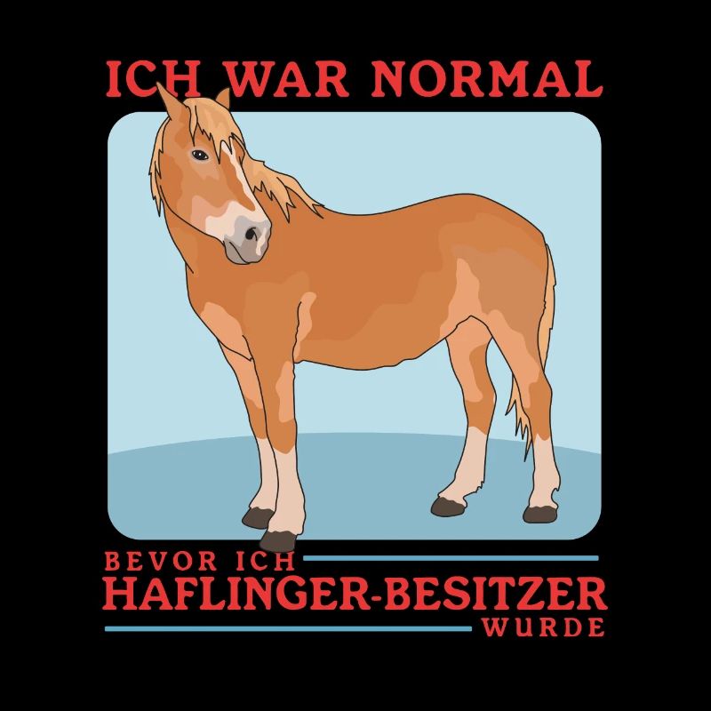 Haflinger Pferde Haffi Pferdebesitzer Geschenk