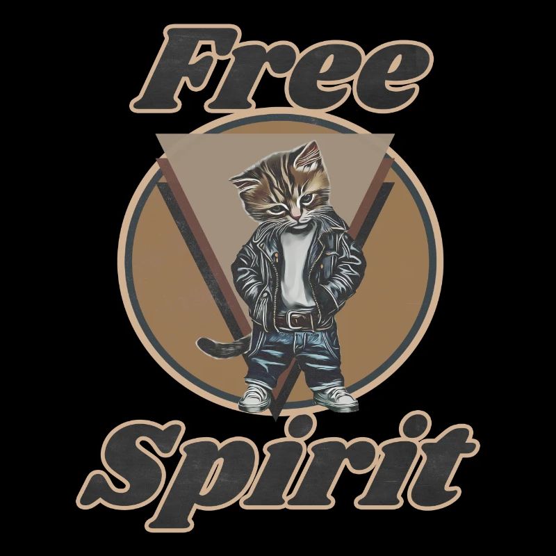 libre: Comme un chat.