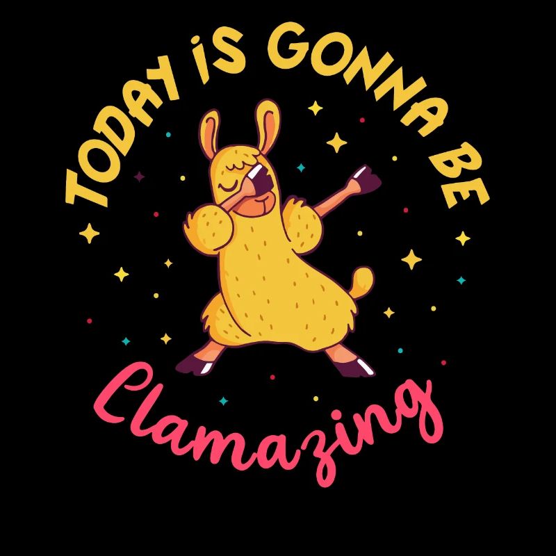 Der heutige Tag wird ein unglaublich lustiges Lama