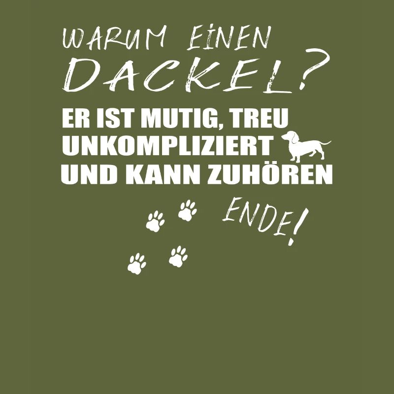 Hund Dackel Hundebesitzer Geschenkidee