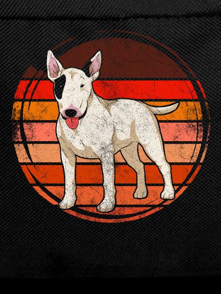 Dogs Retro Bull Terrier