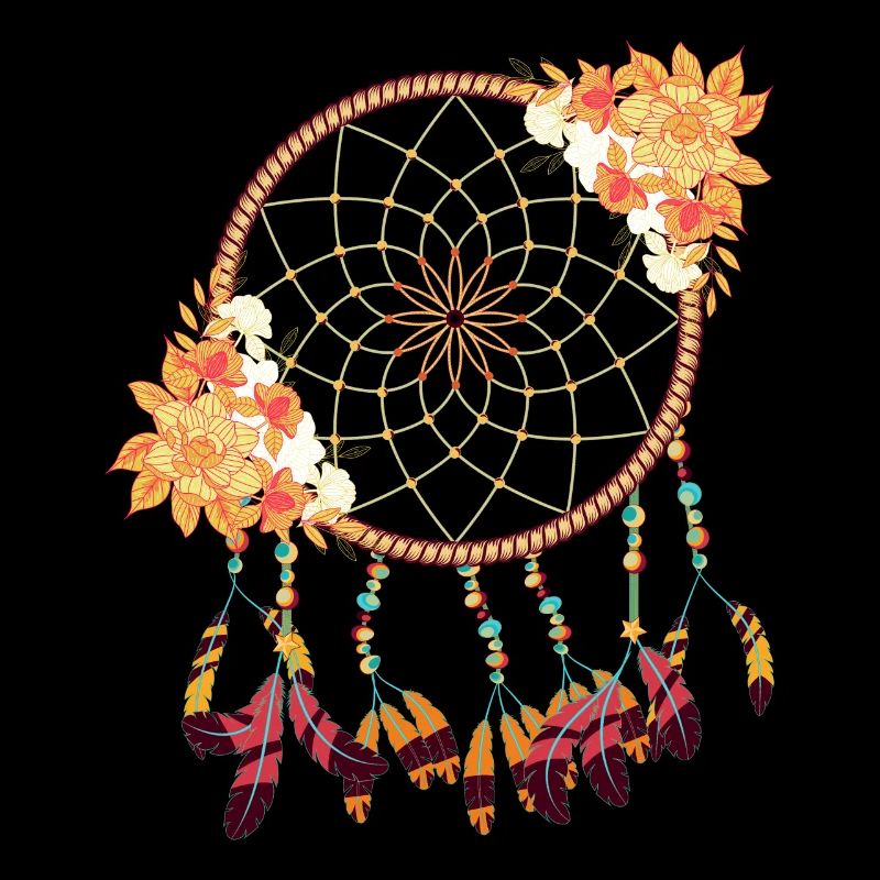 Boho Blumen Schmuck Hippie Geschenk Traumfänger