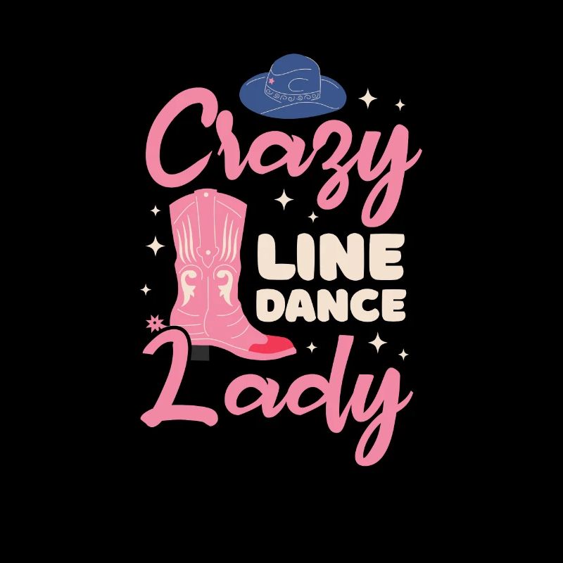 Linedance Country Line Dancer Linedancing Gift