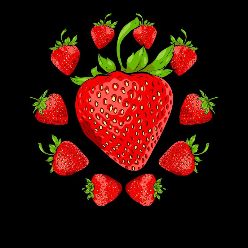 Fruit Summer Fruit Red Berries Gift Strawberry