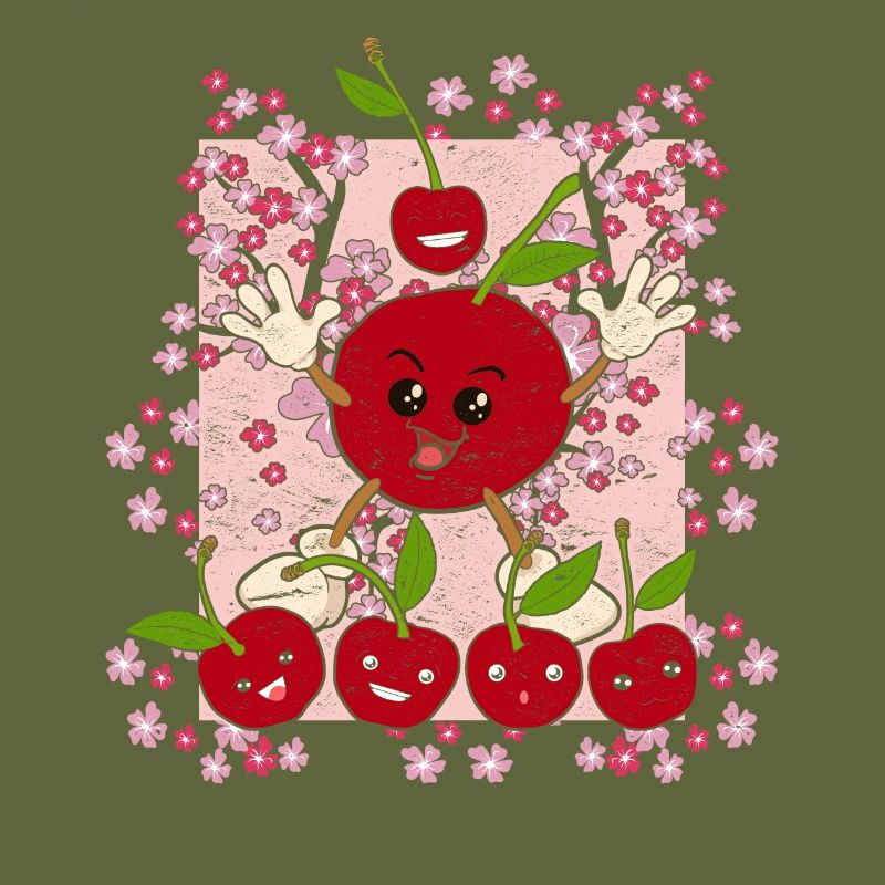 Cherry Blossoms Summer Fruit Gift Funny Cherry