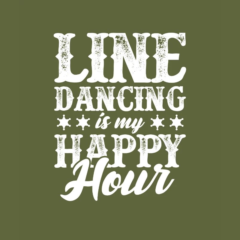 Linedance Country Line Dancer Linedancing Gift