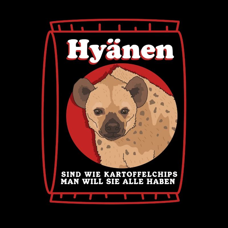 Hyänen sind wie | Tüpfelhyäne Hyäne Geschenk