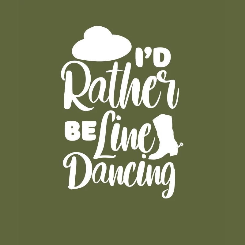 Linedance Country Line Dancer Linedancing Gift