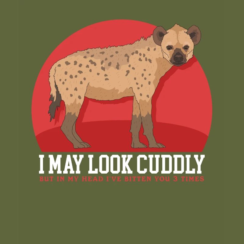 Hyäne Tüpfelhyäne Hyänen Geschenk