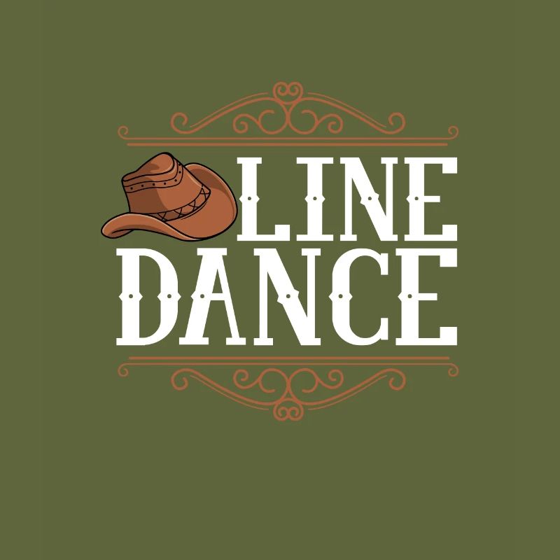 Linedance Country Line Dancer Linedancing Gift