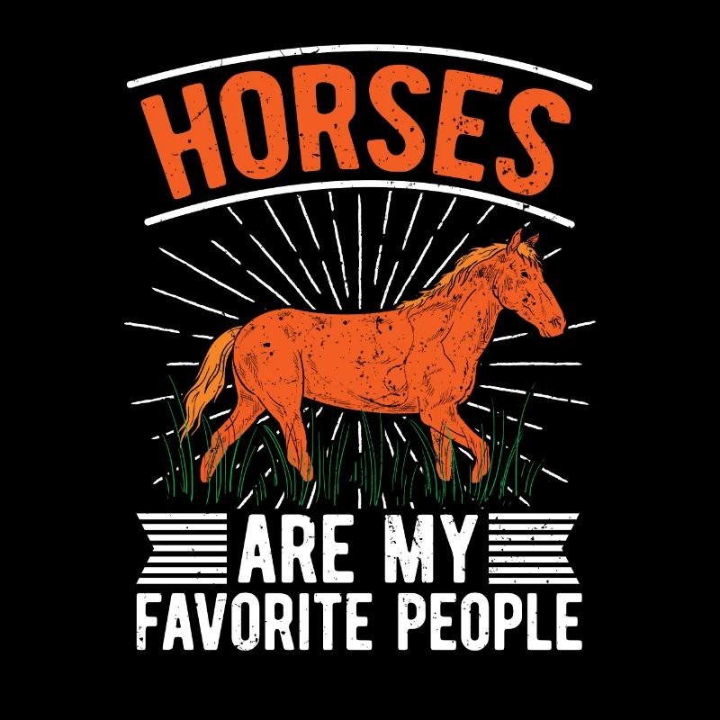 Pferde sind meine liebsten Menschen Reiten Pferd