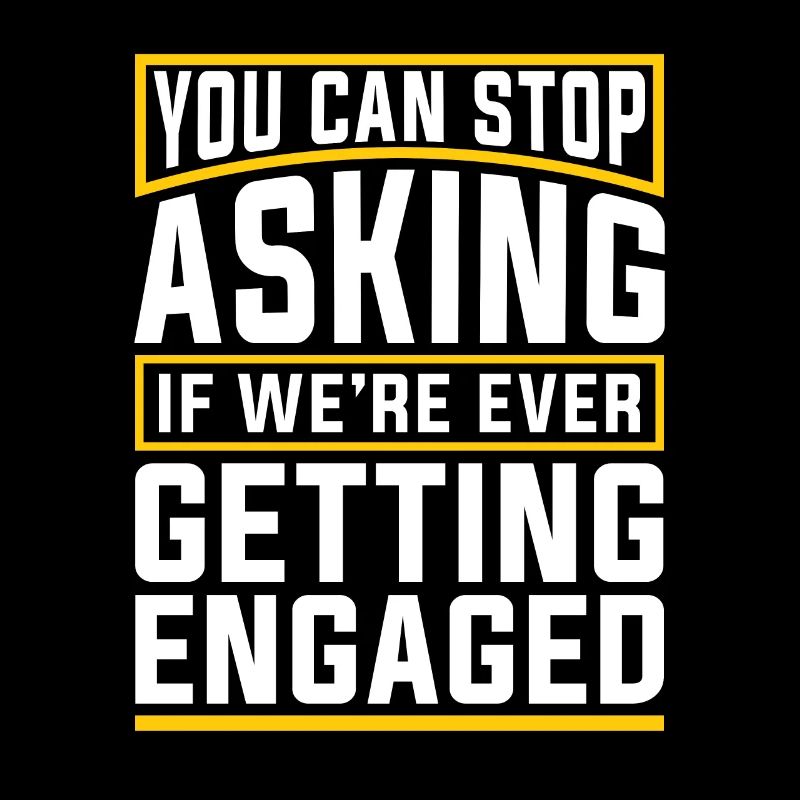 If We'll Ever Get Engaged Couple Engagement