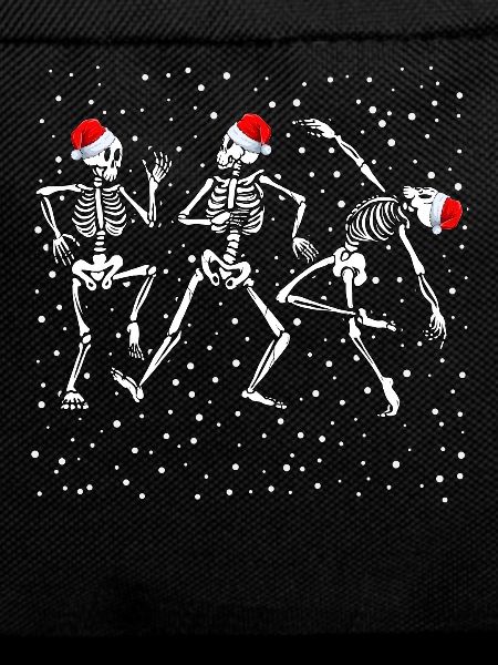 Skeleton Christmas Dancing Funny